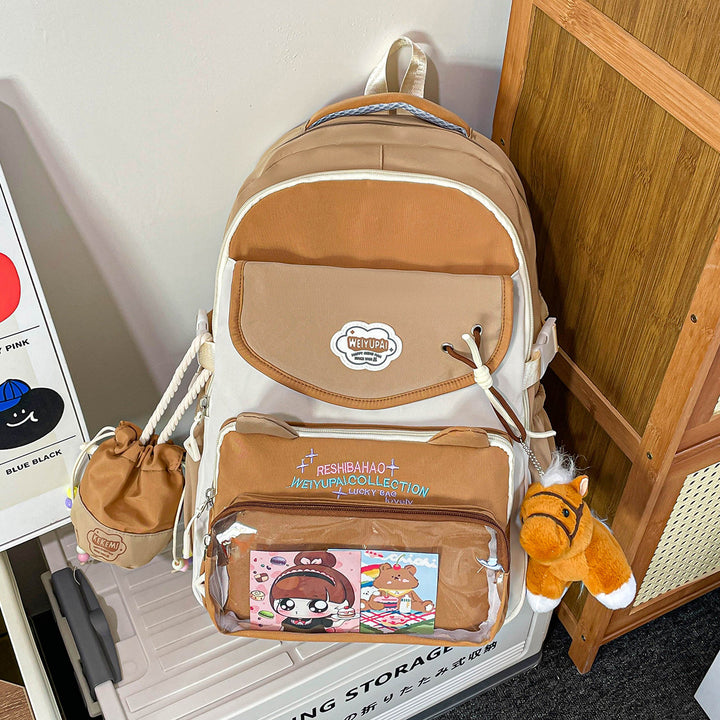 Cartoon-Themen Multi-Taschen Rucksack