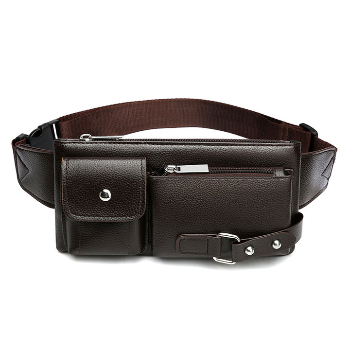 Modische Leder Messenger Gürteltasche