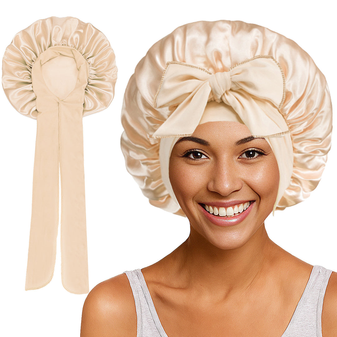 Satin Hair Haube