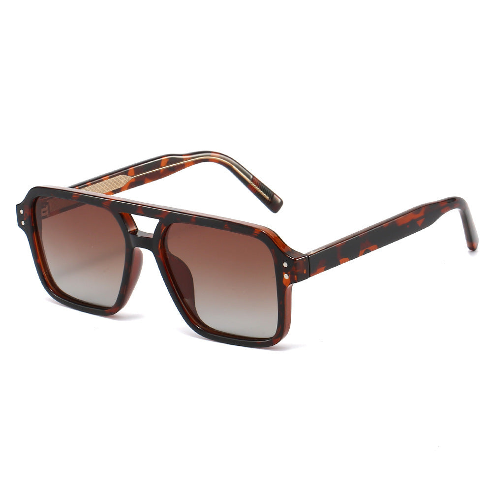 Damen Modische Sonnenbrille im eleganten Schildpatt-Design Karnz