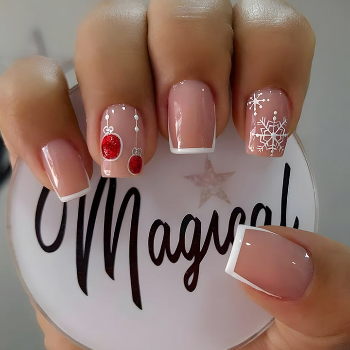 Künstlerische Acryl-Nagelkunst Karnz