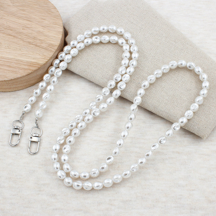 Elegante Perlen Brillen Kette Karnz