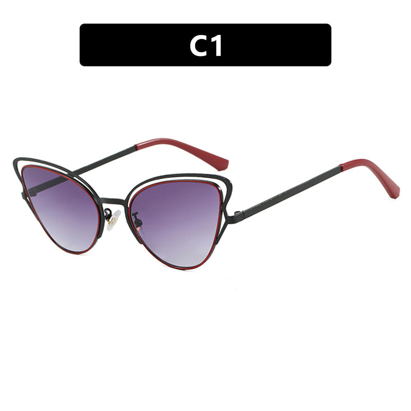 Damen Cat-Eye Brille mit edlem Metallrahmen und komfortabler Passform Karnz