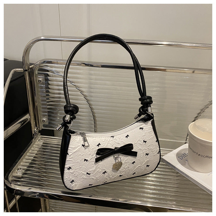Charmante mit Schleifenverzierung Handtasche Karnz