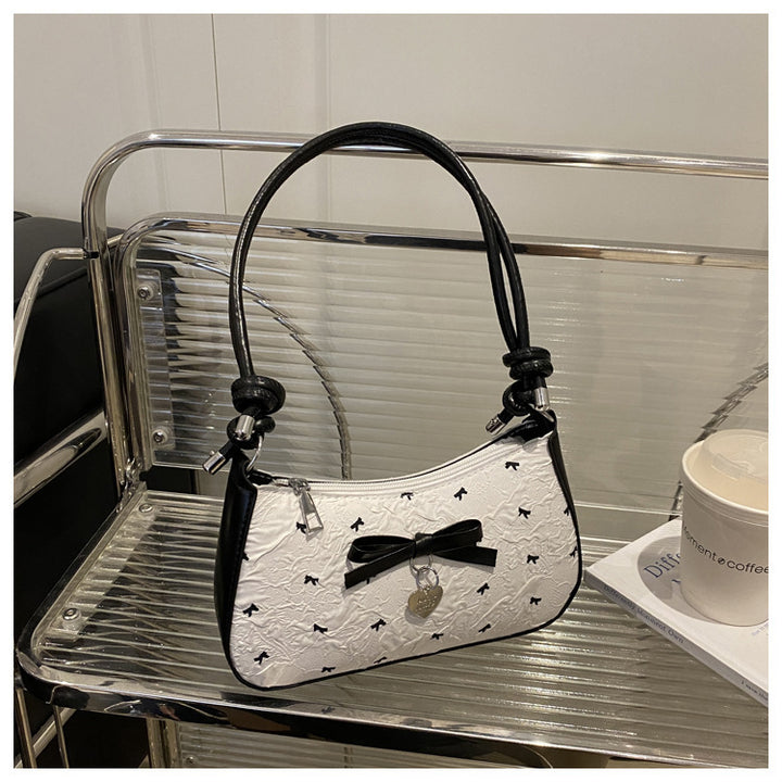 Charmante mit Schleifenverzierung Handtasche Karnz
