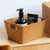 Unisex Aufbewahrungskorb aus handgewebtem Naturmaterial Karnz