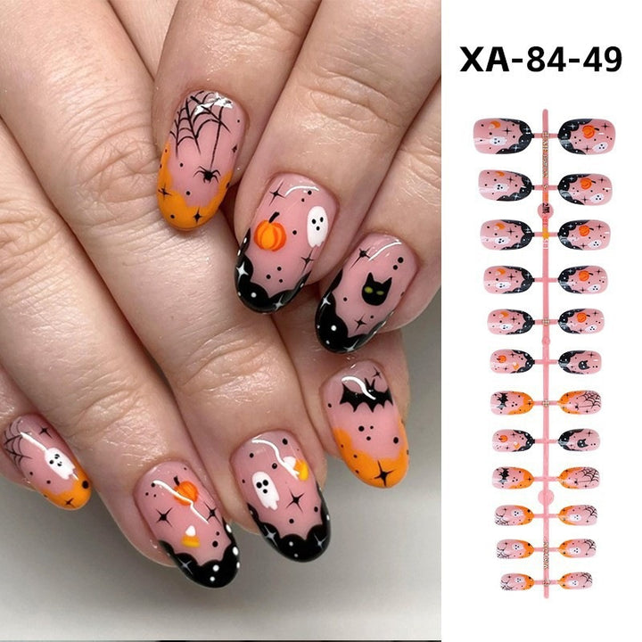 Kreatives Halloween Kunstnagelset Karnz