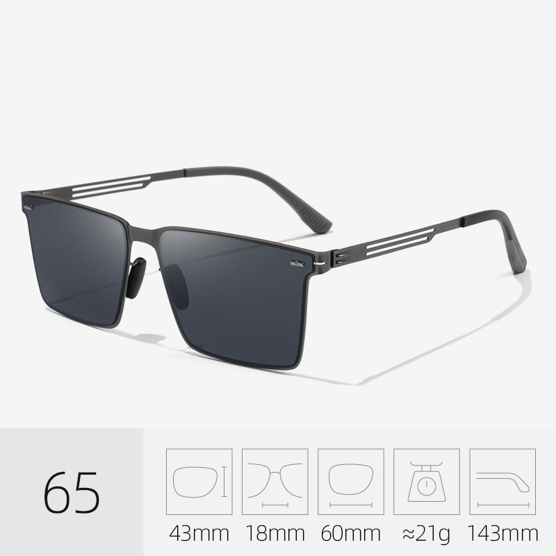 Modische Übergroße Sonnenbrille Karnz