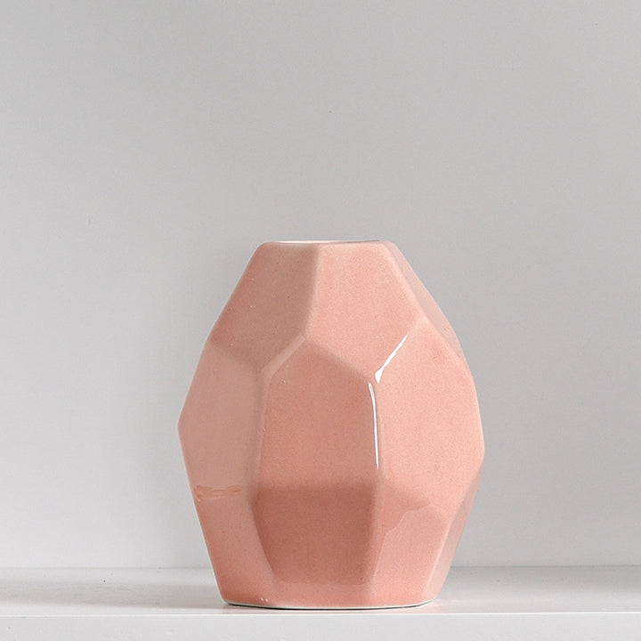 Geometrische Moderne Keramische Vase Karnz