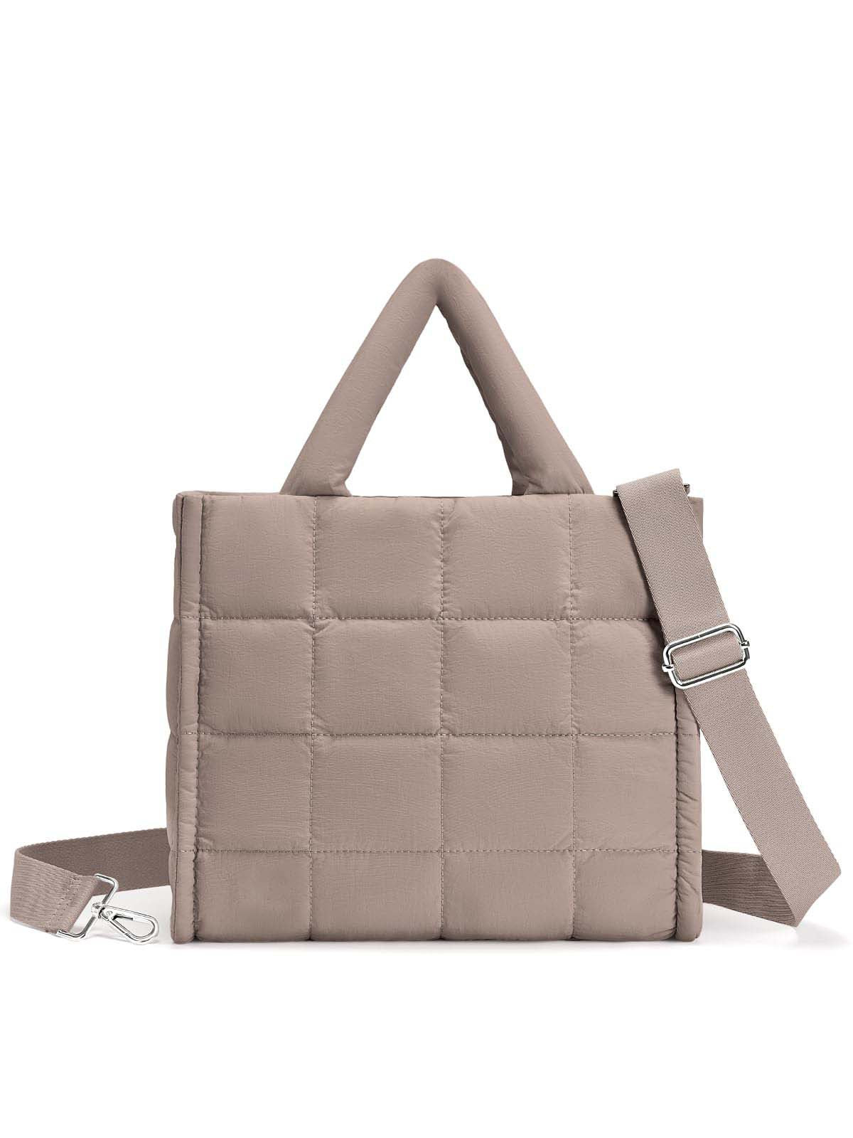 Damen modische Schultertasche mit gepolstertem Design Karnz