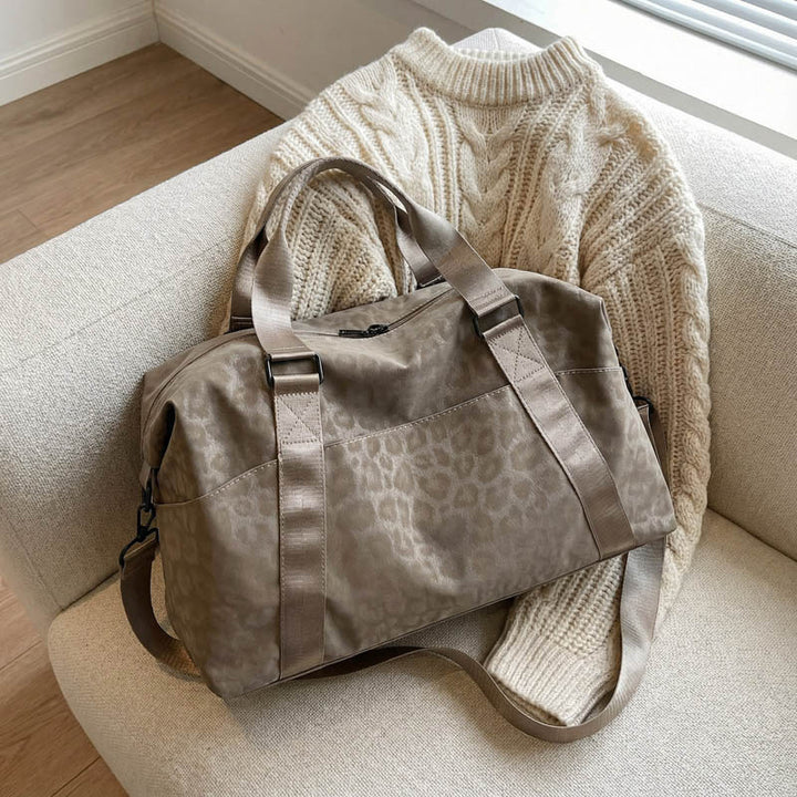 Stilvolle Leopardenmuster Sport-Duffle-Tasche