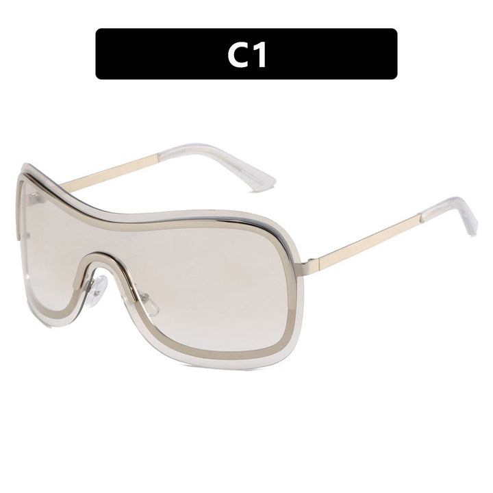 Damen sportliche Oversized-Sonnenbrille mit elegantem Design Karnz