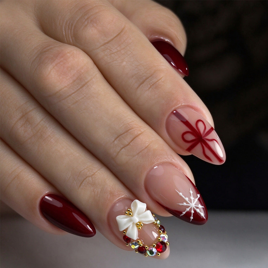 Festliches Urlaubsthema Druck-Nagelset Karnz