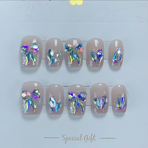 Künstlerisches Strass-Nagelkunst-Set Karnz