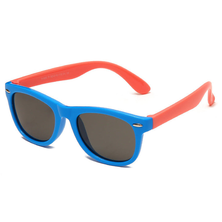 Karnz | Kinder Flex Sonnenbrille mit flexiblem und robustem Rahmen