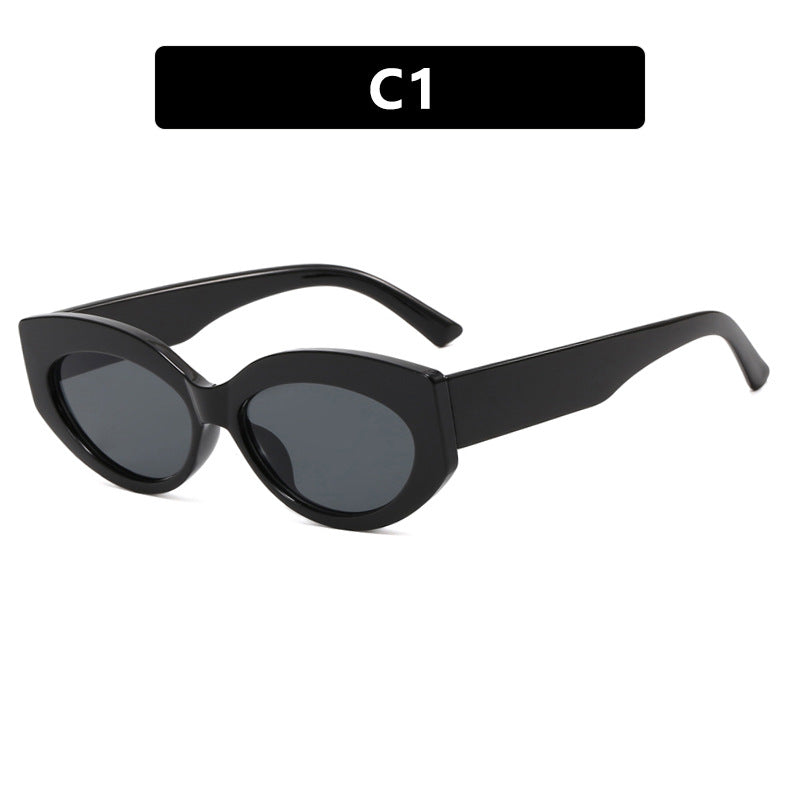 Damen Cat-Eye Sonnenbrille im stilvollen Kunststoffdesign Karnz