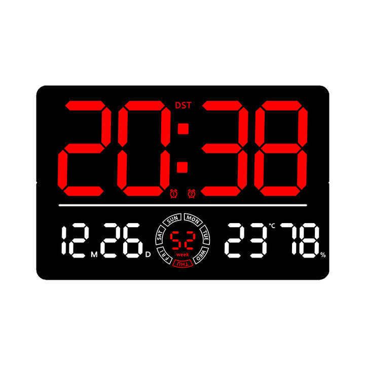 Digitaler Multifunktionswecker mit Hygrometer und Temperaturanzeige Karnz
