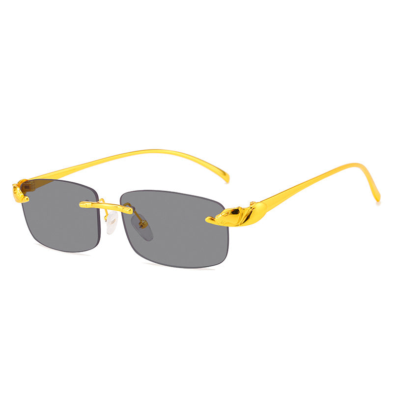 Damen modische Sonnenbrille mit kreativem Rahmen und hochwertigen Gläsern Karnz