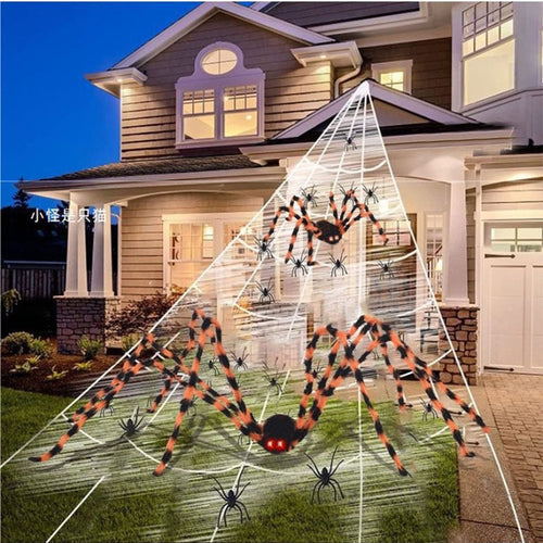Halloween Spinnennetz Dekoration