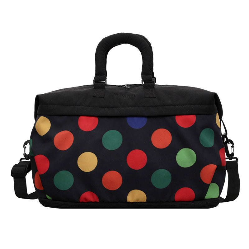 Multifunktionale Reisetasche mit Punkten