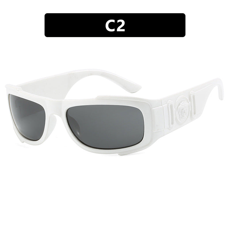 Damen sportliche Sonnenbrille mit ergonomischem Design und UV-Schutz Karnz