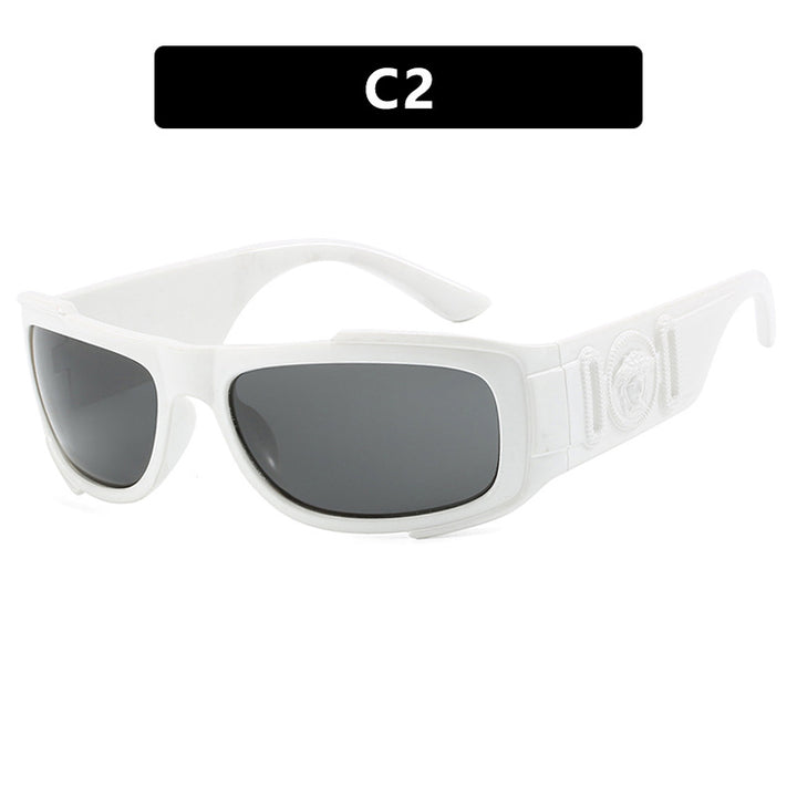 Damen sportliche Sonnenbrille mit ergonomischem Design und UV-Schutz Karnz