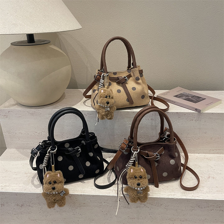 Stylische Punkten Handtasche