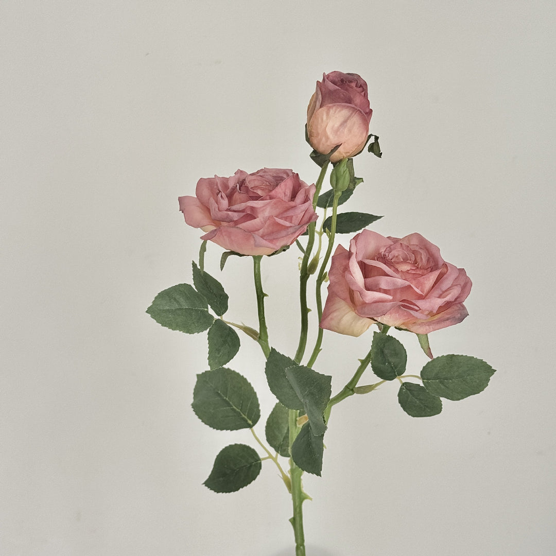 Elegante Kunstrose Blumenspitze