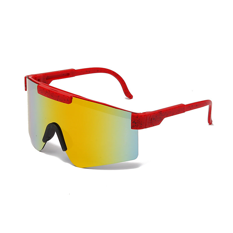 Damen Sport-Sonnenbrille mit futuristischem Design Karnz