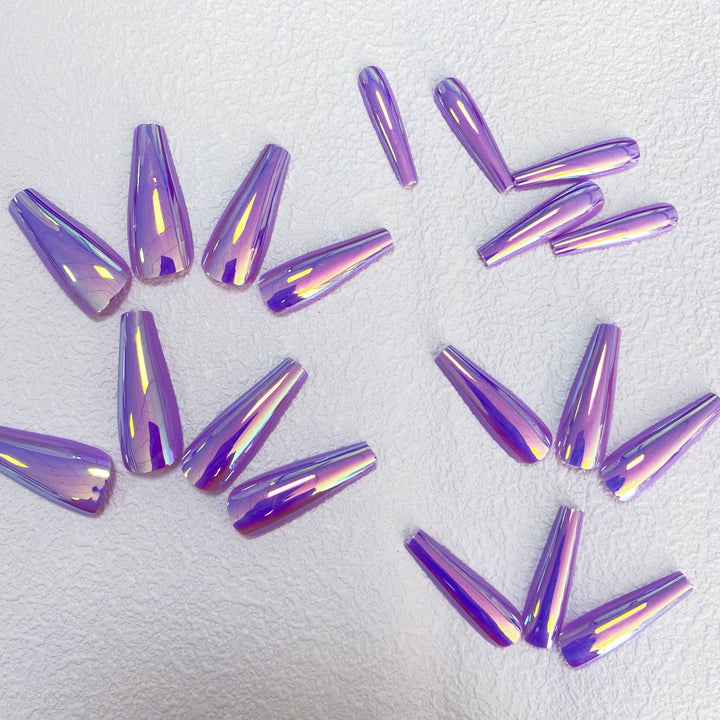 Premium Glossy Press-On Nail Tips Karnz