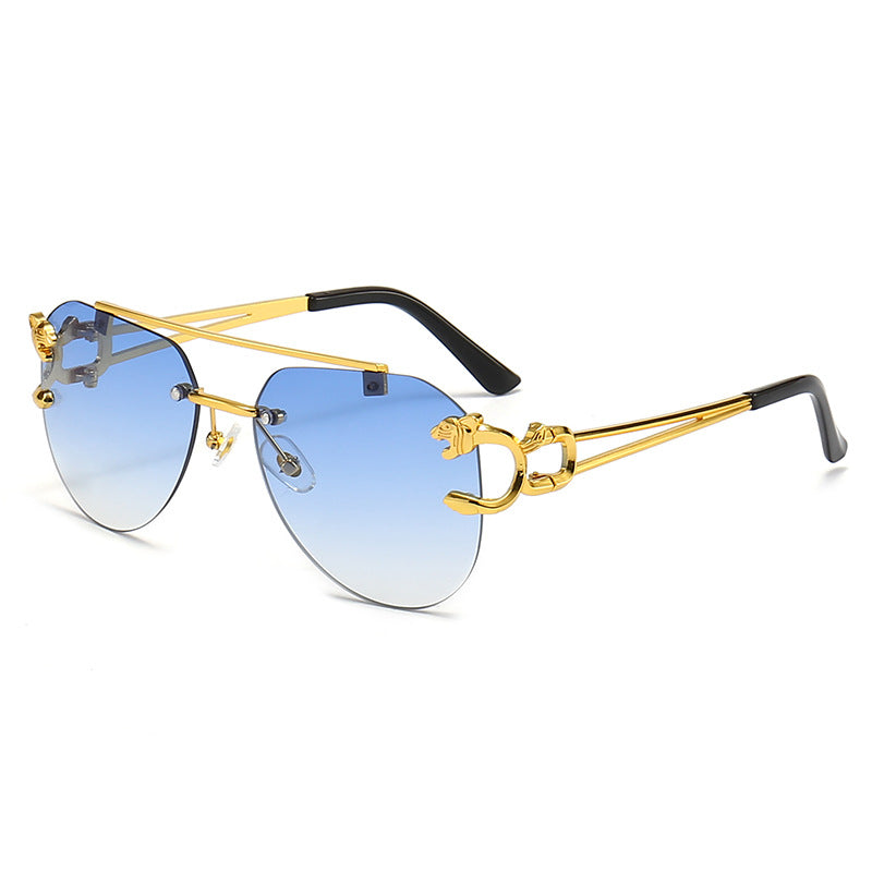 Damen Designer-Sonnenbrille mit einzigartigem Tierakzent Karnz