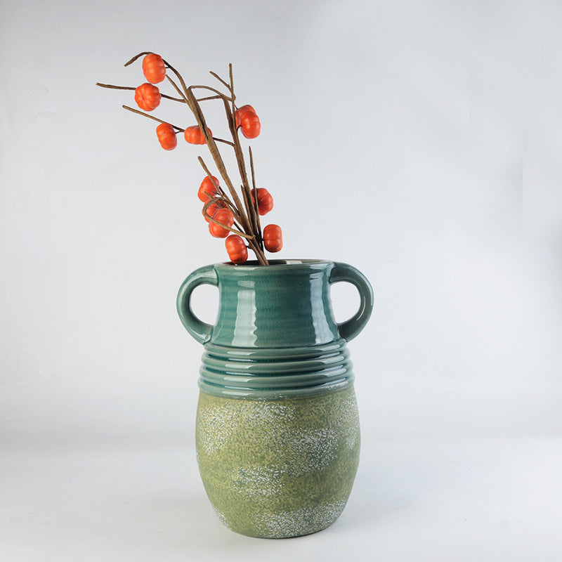 Dekorative und moderne Keramikvase Karnz