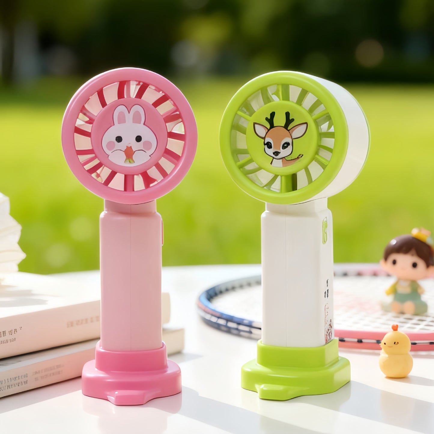 Unisex Tragbarer Handventilator mit niedlichem Tierdesign Karnz