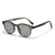Damen runde modische Sonnenbrille mit UV-Schutz Karnz