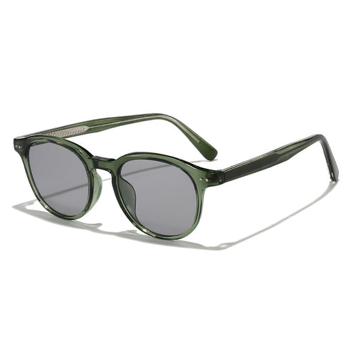 Damen runde modische Sonnenbrille mit UV-Schutz Karnz