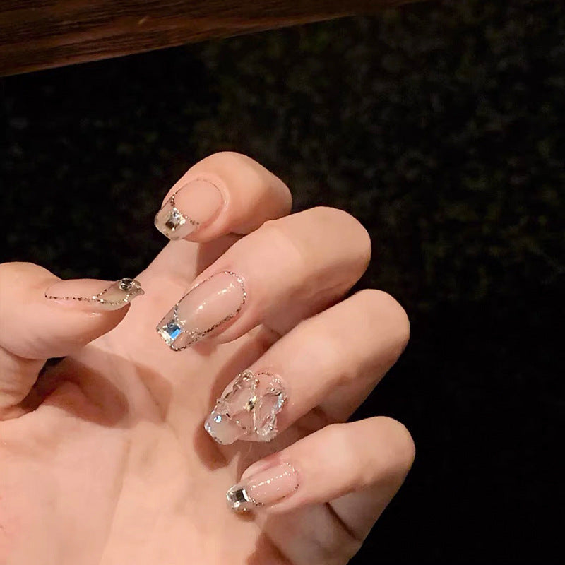 Dekorativer Press-On-Nagelset