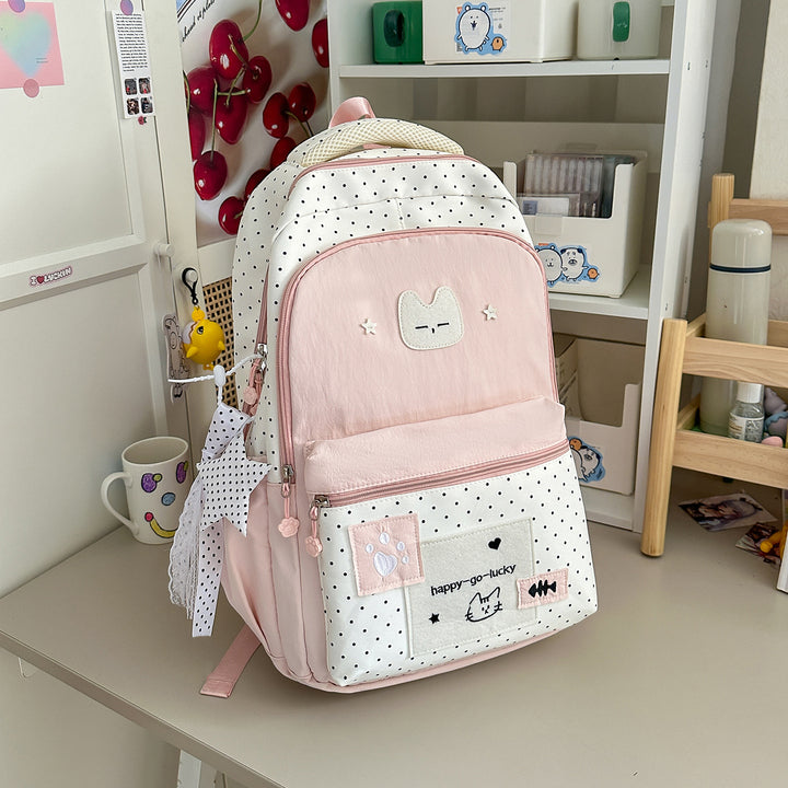 Verspielt Kat-Themen Rucksack Karnz