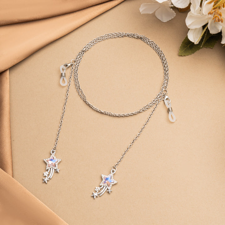Floral Charm Brillen Kette Karnz