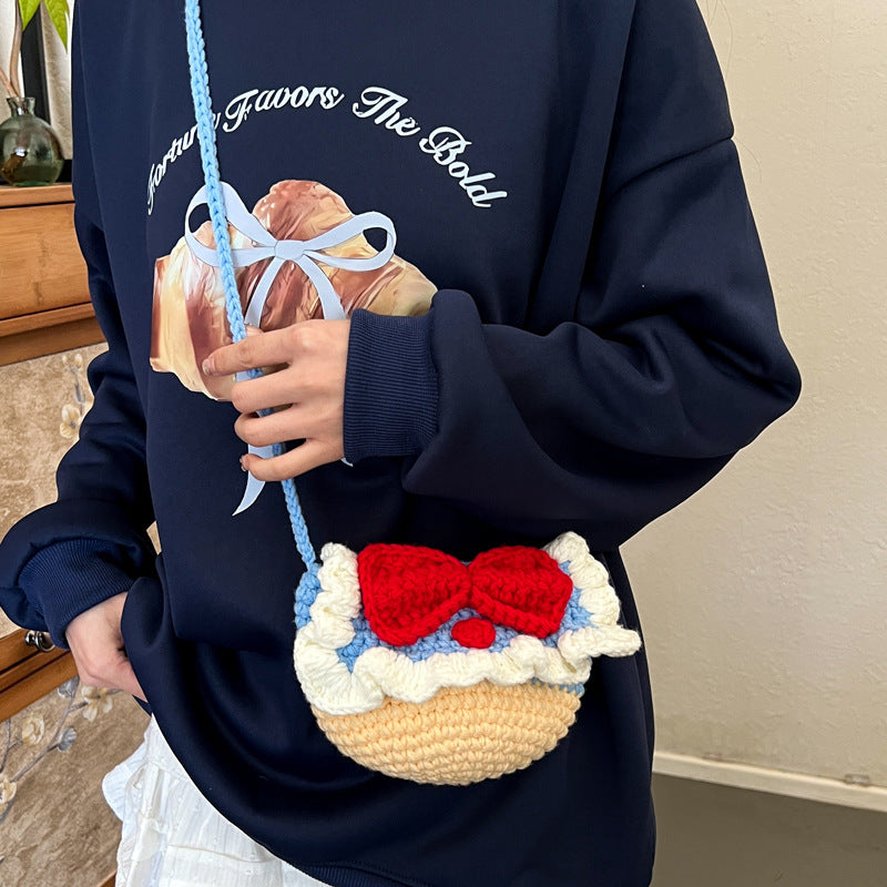 Häkel-Cupcake-Tasche
