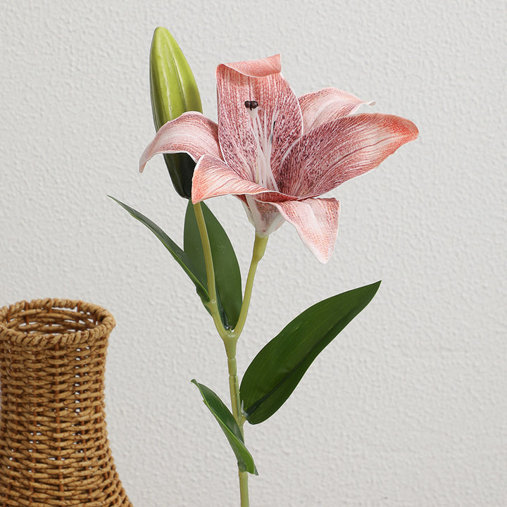 Künstlicher Lilienstrauß mit realistischen Details Karnz