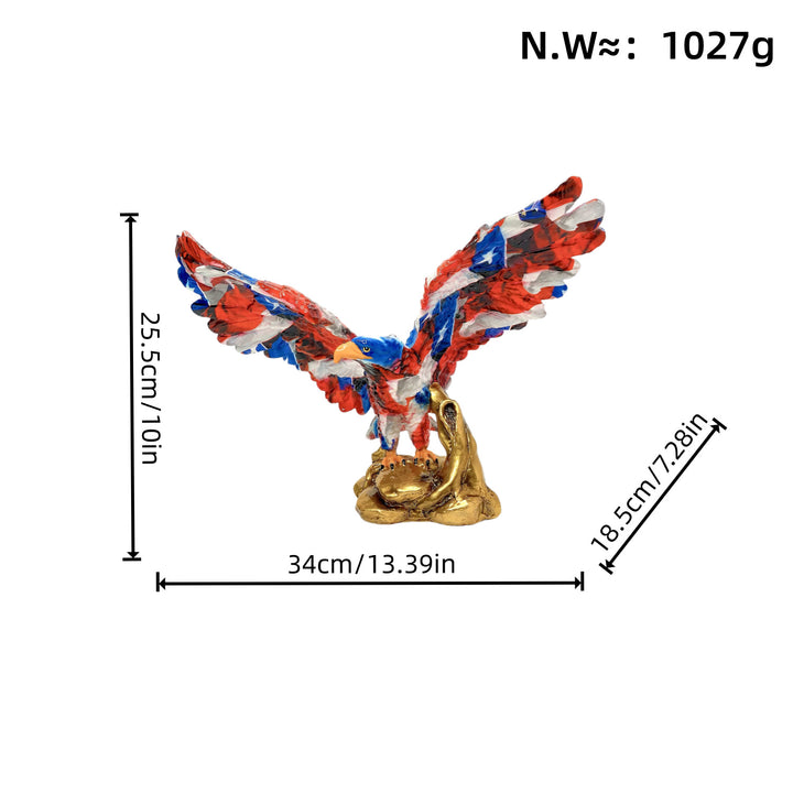 Kunstvolle Adler Skulptur Karnz