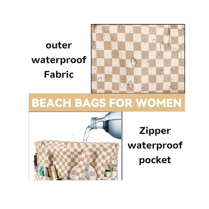 Geräumige Strandtasche mit Vielseitigen Fächern Karnz