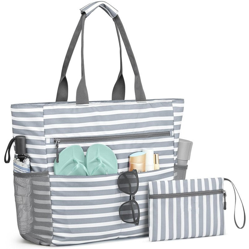Geräumige Strandtasche mit Mehreren Fächern Karnz
