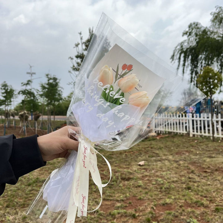 Dekoratives künstliches Tulpenbouquet
