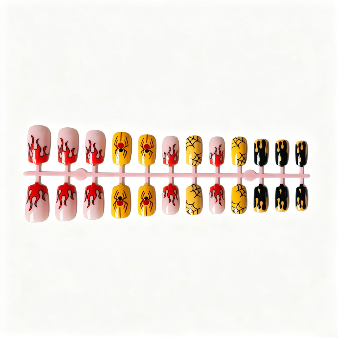 Kreatives Halloween-Themen-Nagelkunst-Set  1790957681
