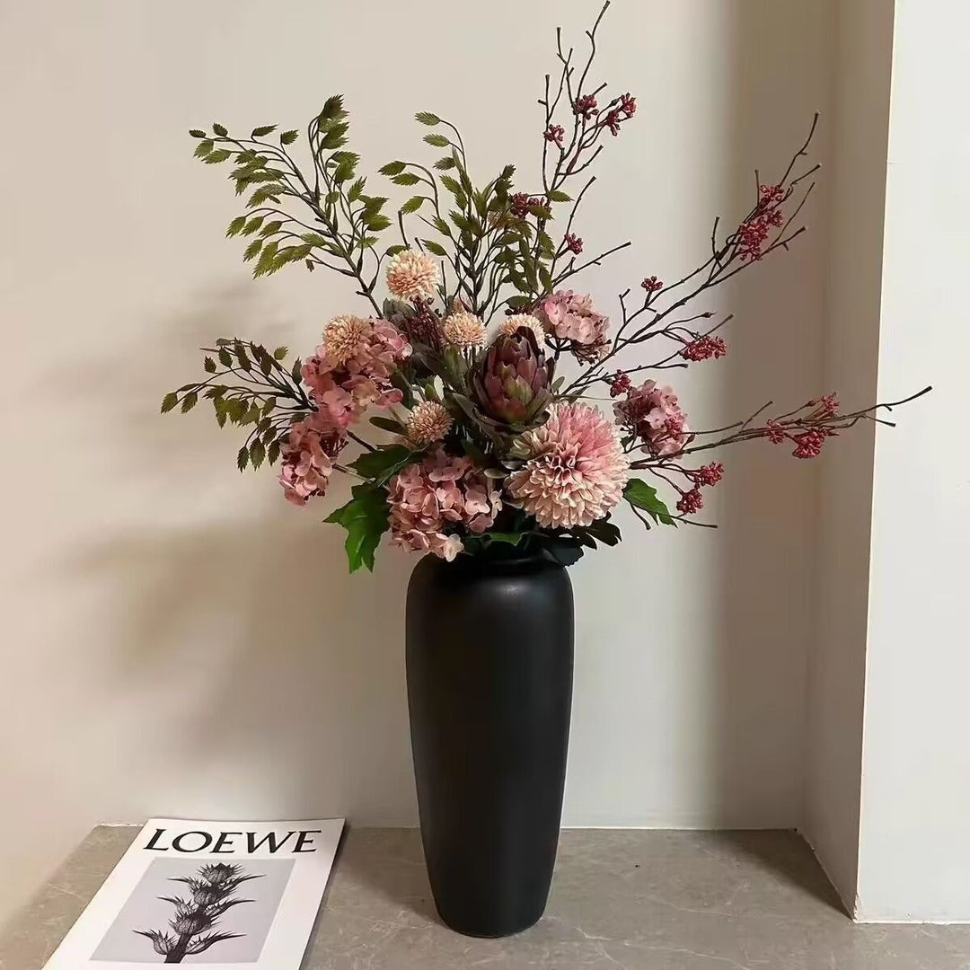 Lebensechte Blumenarrangement Tischmittelpunkt