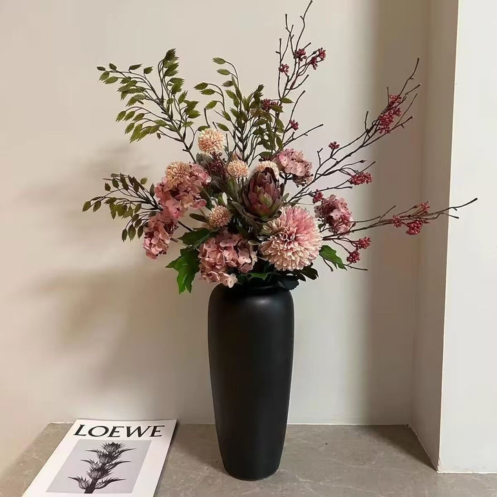 Lebensechte Blumenarrangement Tischmittelpunkt