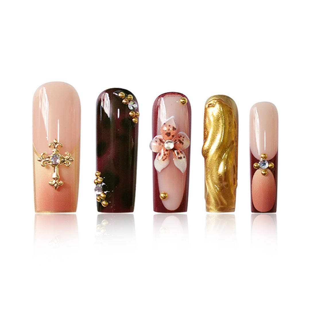 Ornate Press-On Nail Art Extensions Karnz