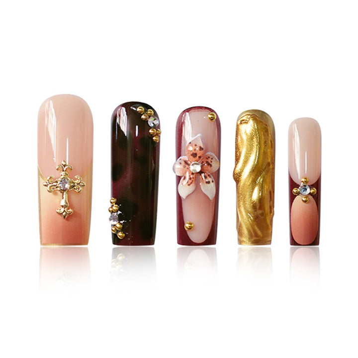 Ornate Press-On Nail Art Extensions Karnz