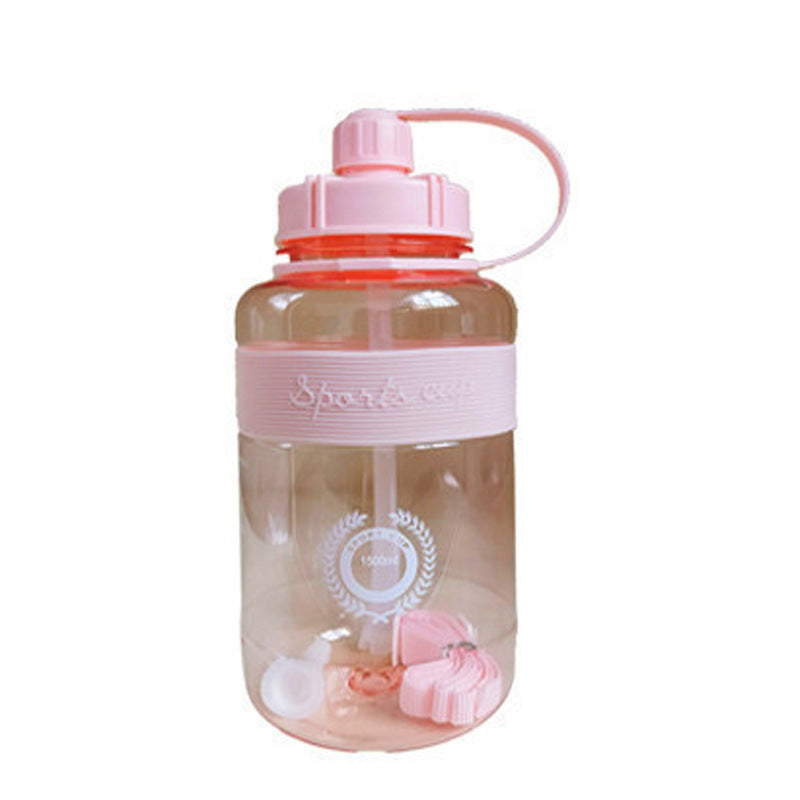 Unisex Hochvolumige Sport-Trinkflasche mit praktischer Deckelöffnung Karnz
